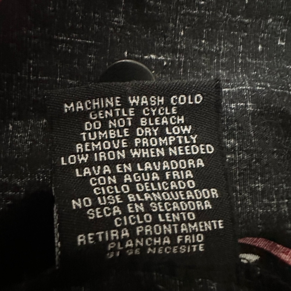 Marvel Deadpool Black And Red Button Down Shirt - image 6